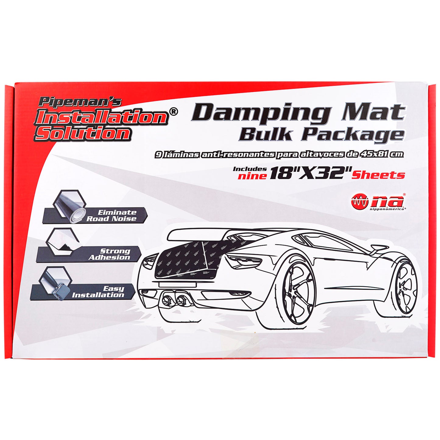 18" x 32" Sound Damping Mat Bulk Package (IS-DB91832)