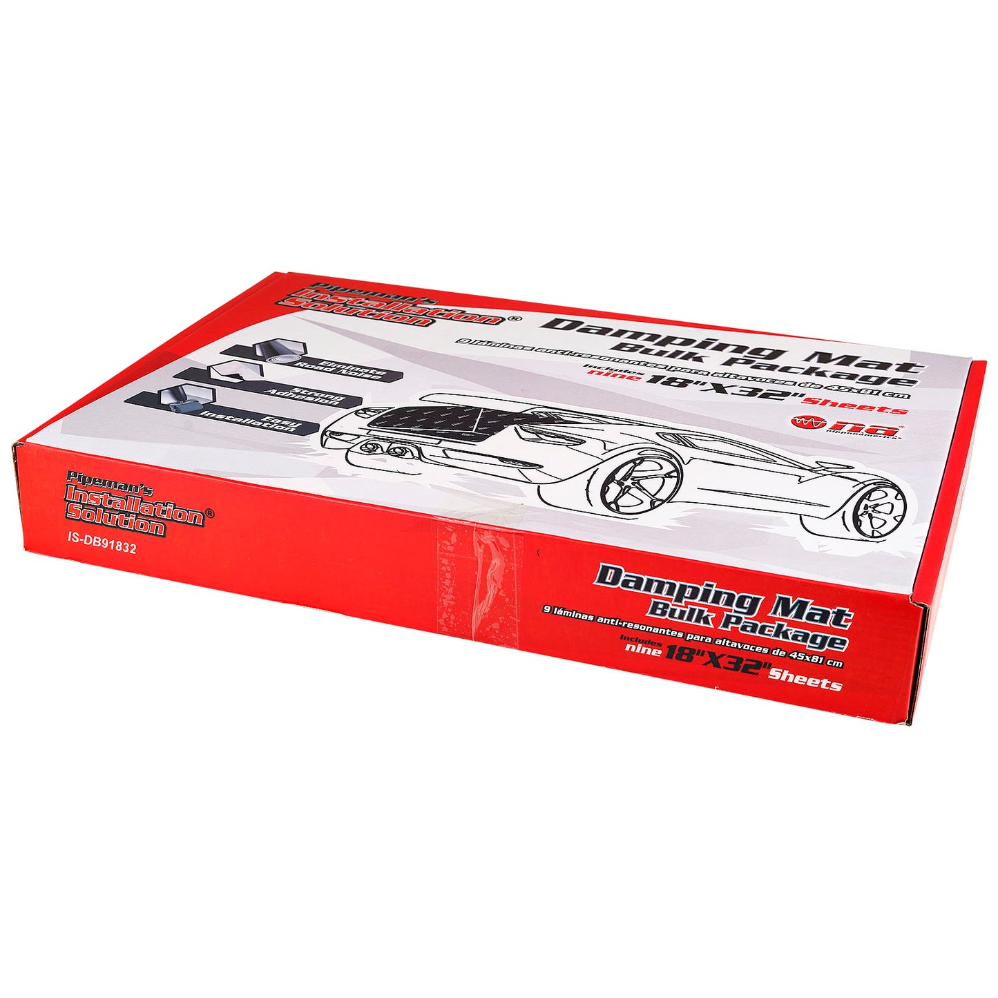 18" x 32" Sound Damping Mat Bulk Package (IS-DB91832)