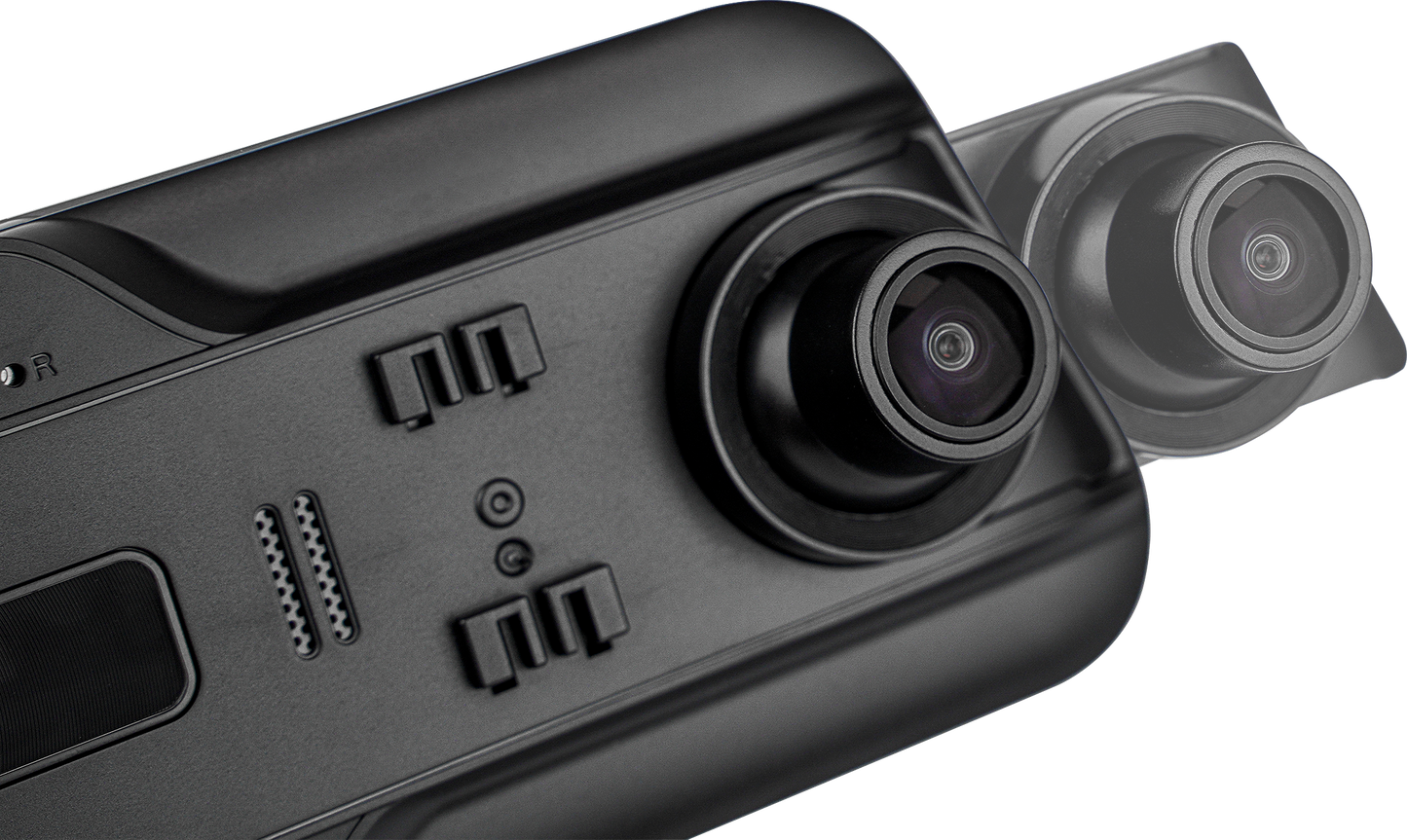 9.66” Monitor with Rear View Mirror and DVR (IS-RVDVR-99)