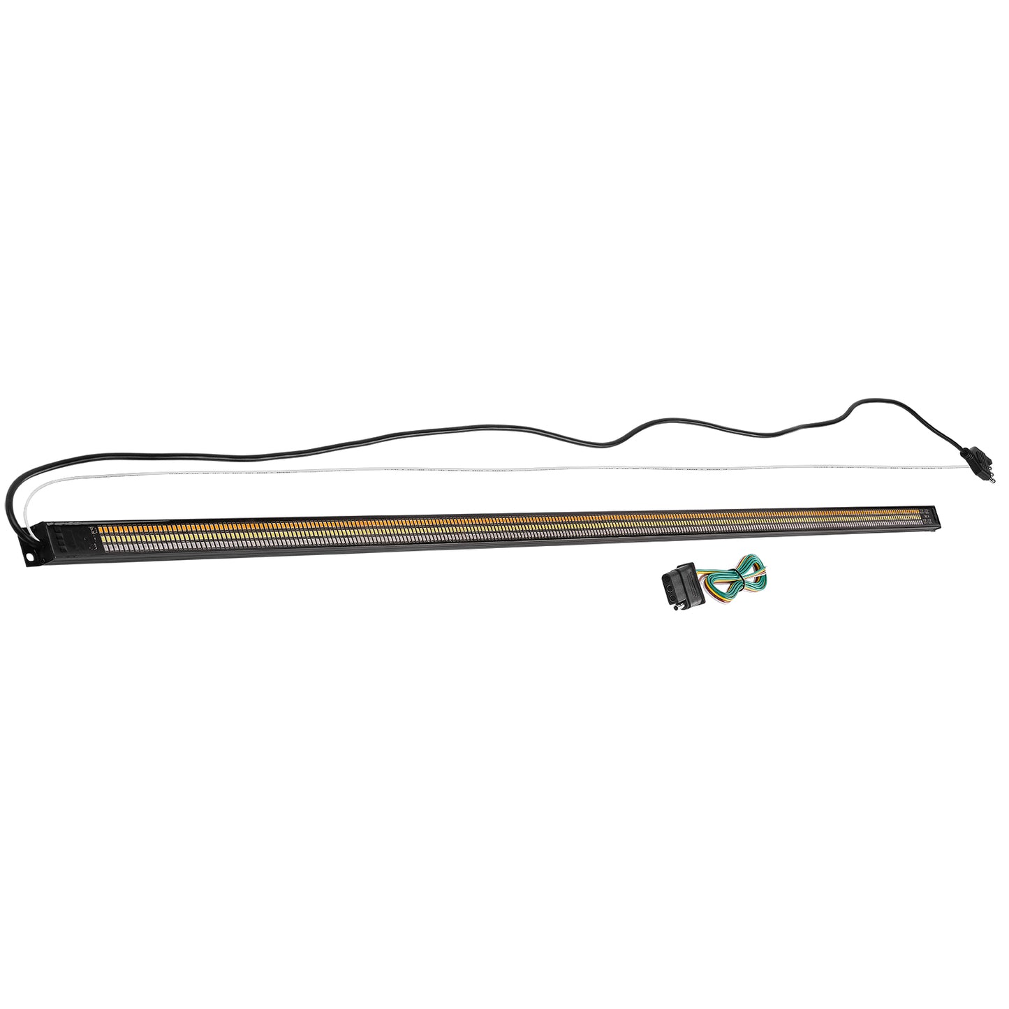 48" Triple Row LED Tailgate Light Bar w/Sequential RED Turn Signal (NLTB-4863DR)