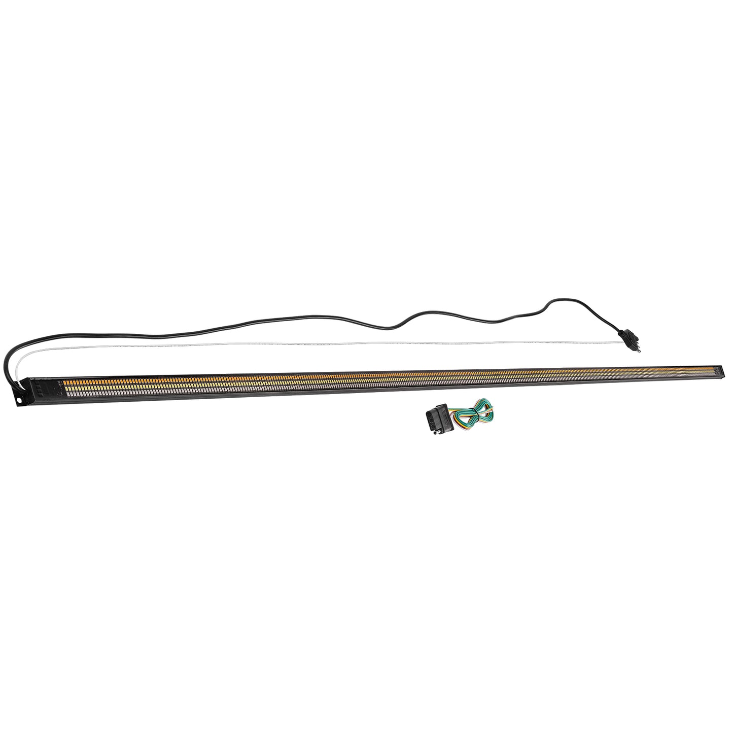 60" Triple Row LED Tailgate Light Bar w/Sequential RED Turn Signal (NLTB-6063DR)