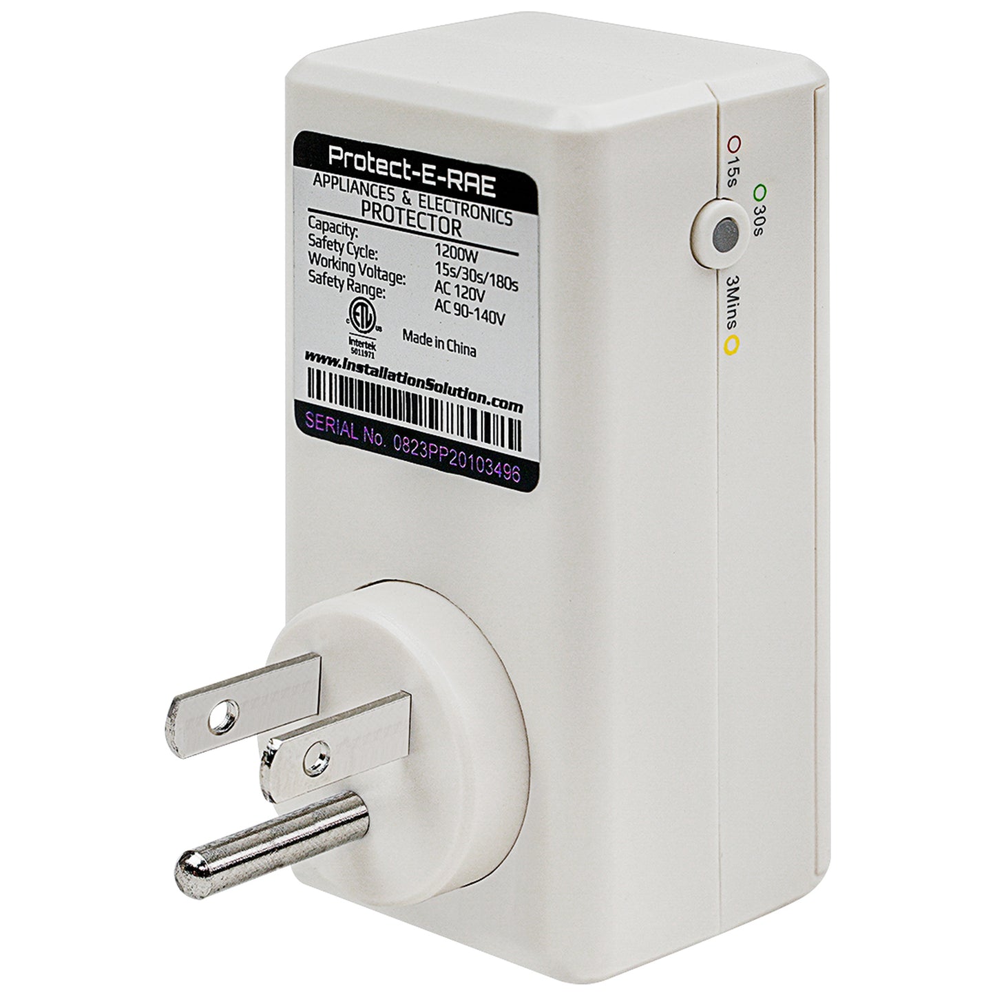 Refrigerator Protector with ETL Approval (PROTECT-E-RAE)