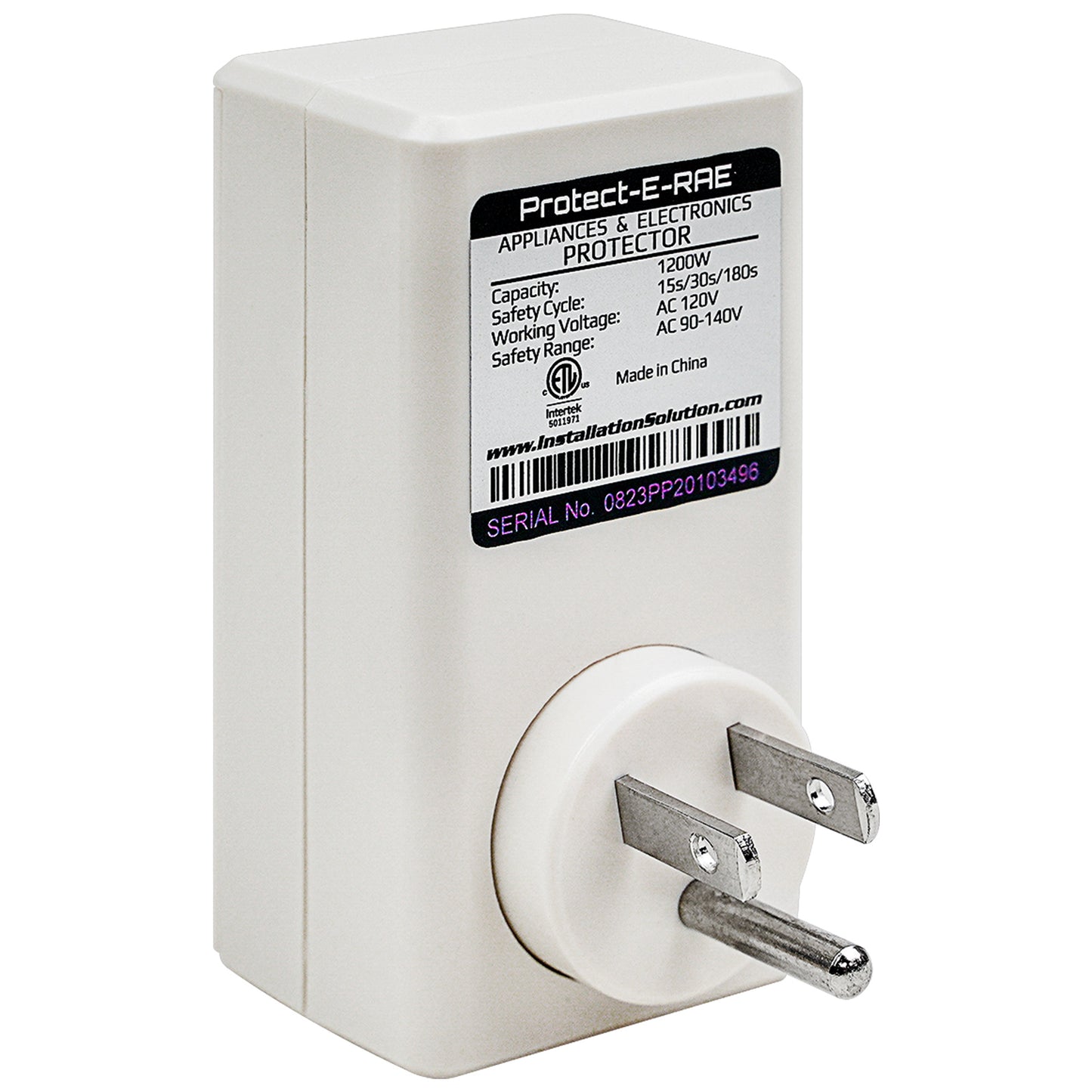 Refrigerator Protector with ETL Approval (PROTECT-E-RAE)