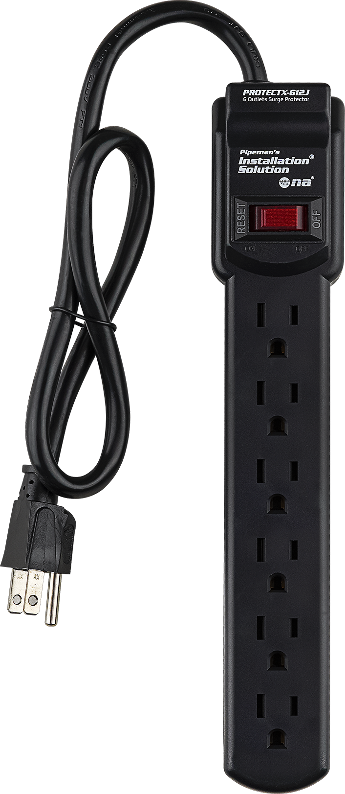 6 Outlets Surge Protector (PROTECTX-612J)