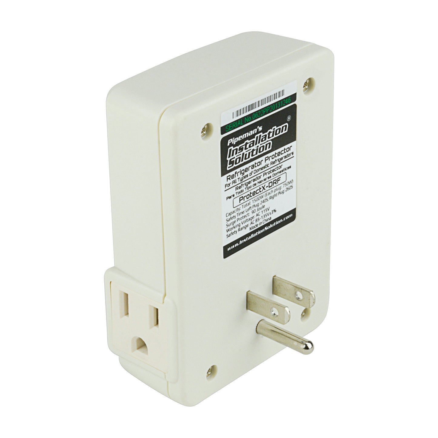 Dual Refrigerator Lightning and Surge Protector (PROTECTX-DRF)