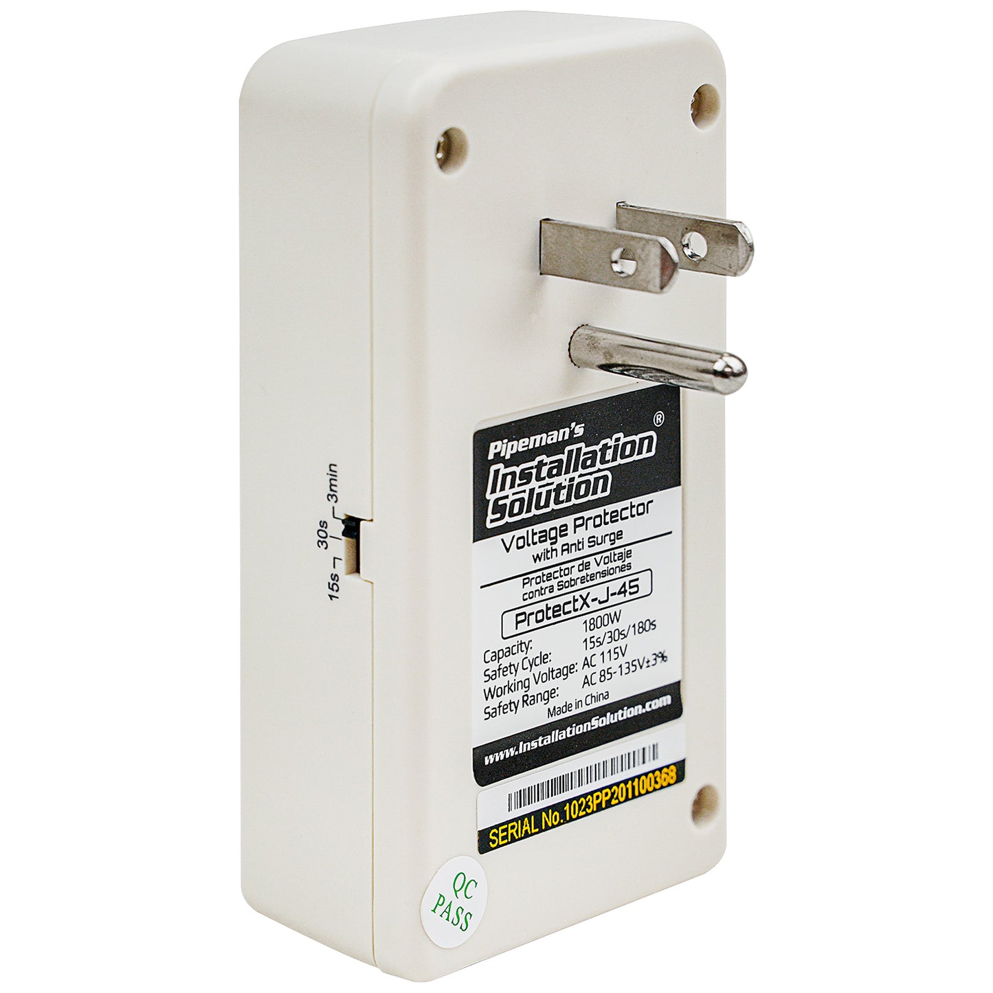 Voltage Protector with Anti Surge (PROTECTX-J-45)