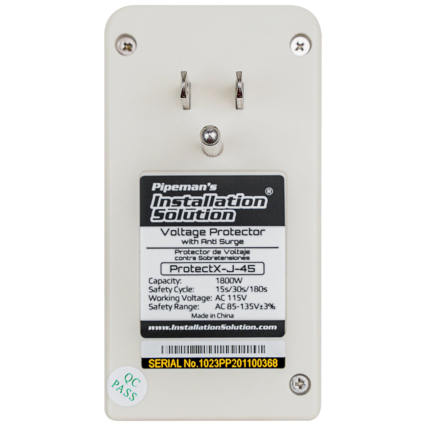 Voltage Protector with Anti Surge (PROTECTX-J-45)