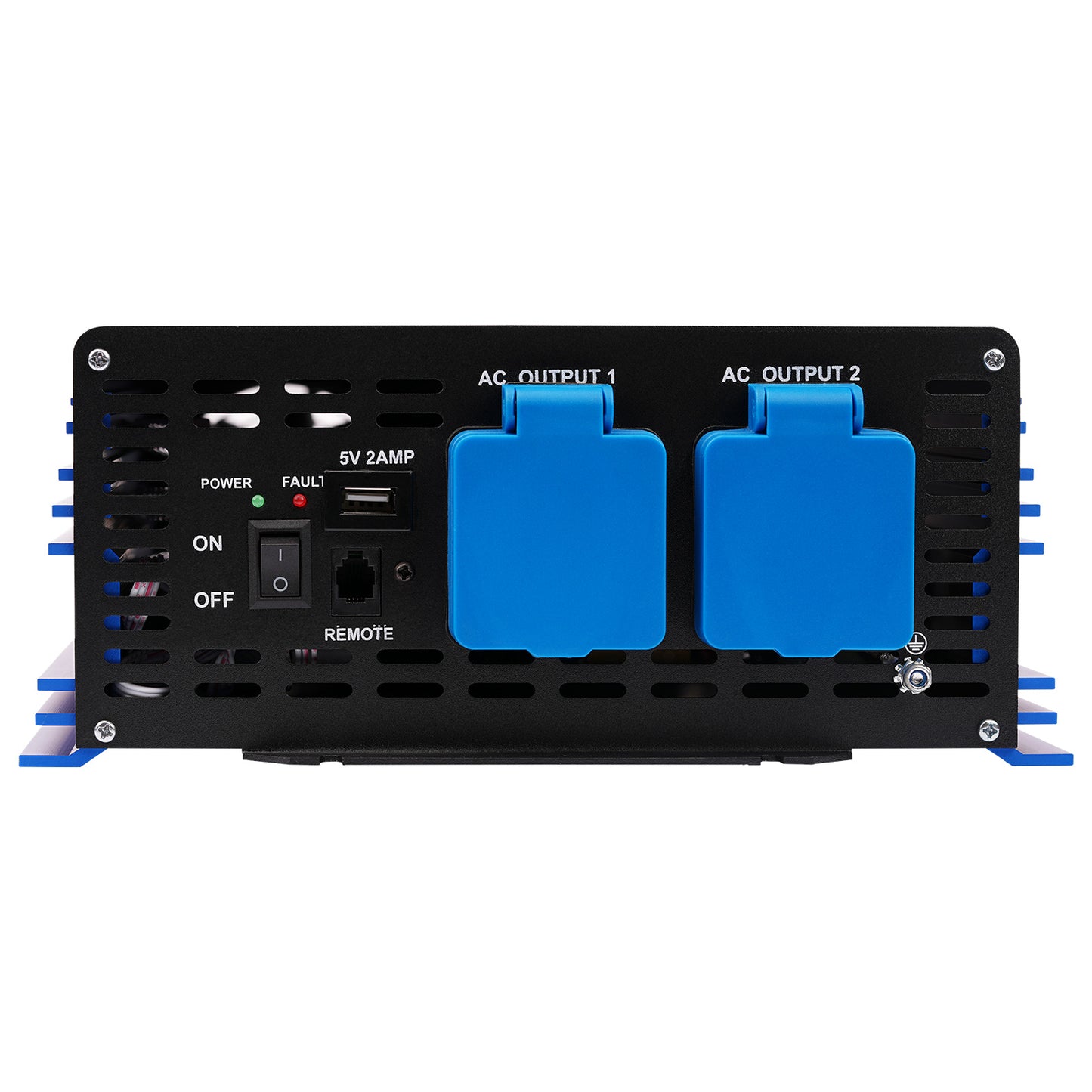 12V DC to 120V AC Pure Sine Wave Power Inverter (PSW-2000C)