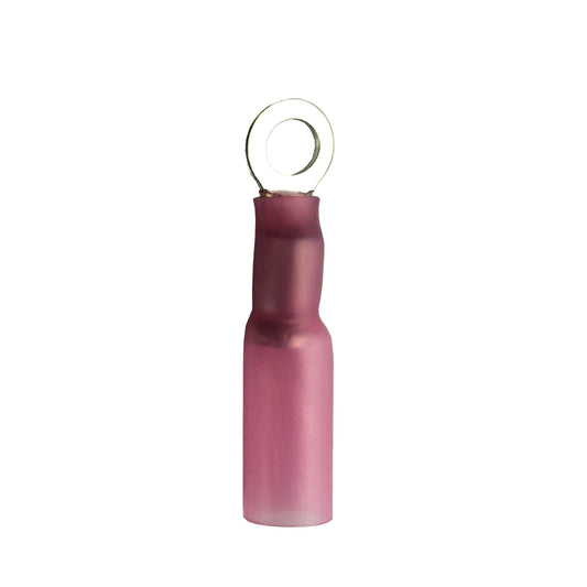 22 - 18 Gauge Marine Heat Shrink Ring Terminal (MRT-2218-4HS)