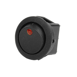 SPST On/Off Rocker Switch with LED On Indicator (EC-1103A Series)