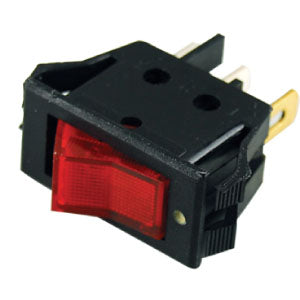 SPST LED Illuminated On/Off Mini Rocker Switch (EC-1220)