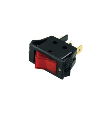SPST LED Illuminated On/Off Mini Rocker Switch (EC-1220)