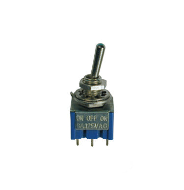 DPDT On-Off-On Mini Toggle Switch (EC-2550)