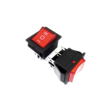 DPDT Illuminated On/Off Rocker Switch (EC-623)