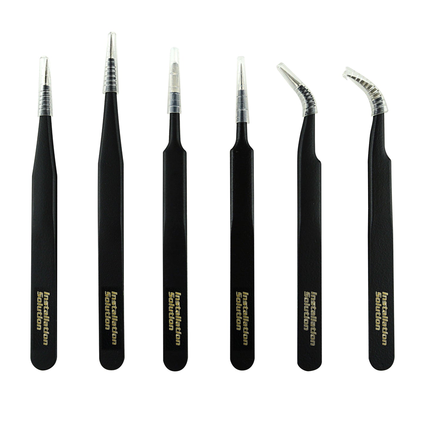 6 Piece Anti-Static ESD Tweezers Set Kit (HH-TWEZ-6)