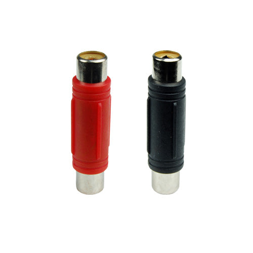 Nickel Plated Female to Female RCA Connector (IS-119-5SL)