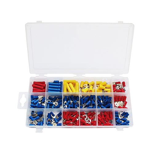 270 Piece Assorted Wiring Terminal and Crimp Connector Kit (IS-GRK-270)