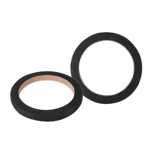 MDF Speaker Rings with Black Carpet (RING-CBK Series)
