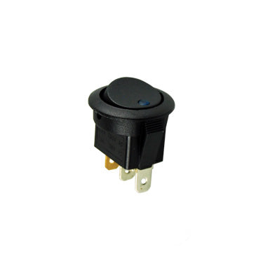 SPST On/Off Rocker Switch with LED On Indicator (EC-1213 Series)