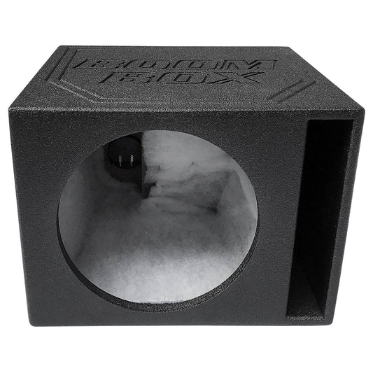 Single 12" Heavy Duty Vented Enclosure With 1" Face (BVHD-112BKPU)