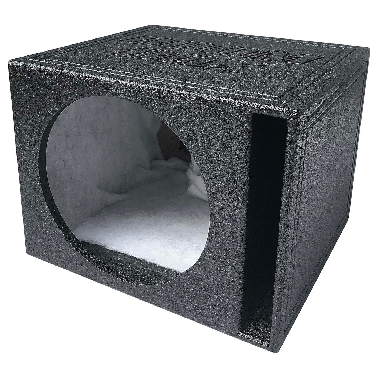 Single 15" Heavy Duty Vented Enclosure With 1" Face (BVHD-115BKPU)