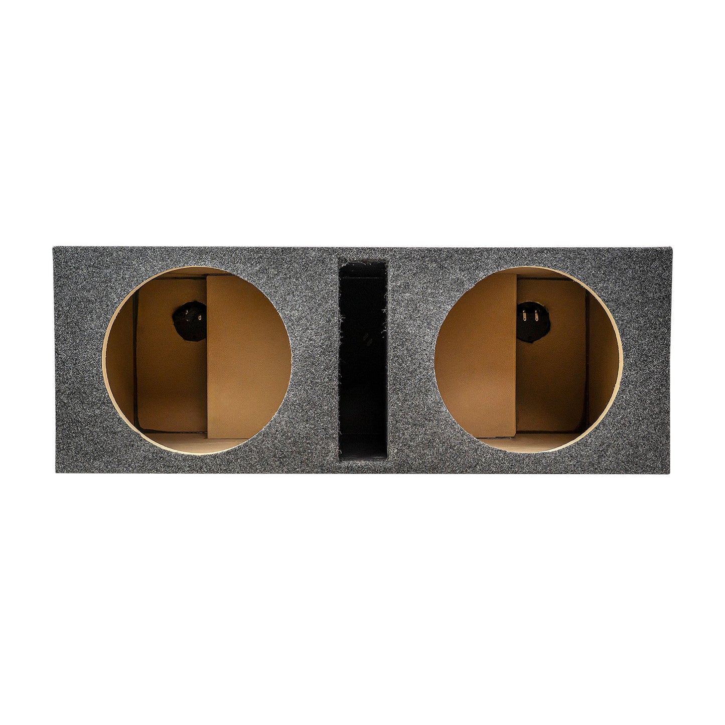 Dual 12” Heavy Duty Vented Enclosure with 1” Face (BVHD-212C)