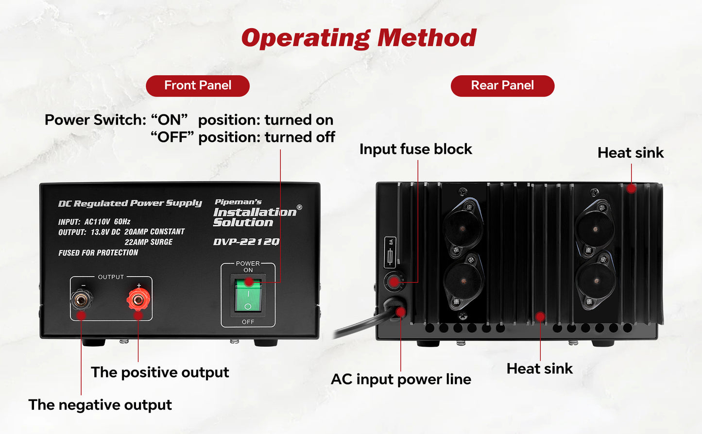 DC Regulated Power Supply (DVP-2212Q)