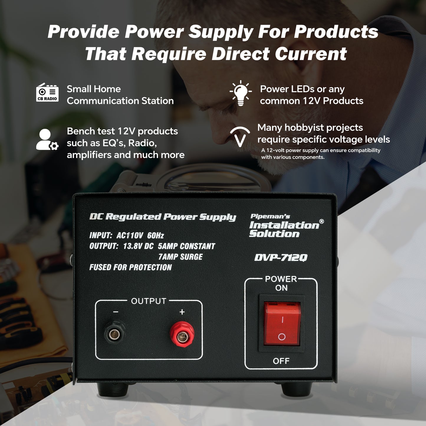 DC Regulated Power Supply (DVP-712Q)