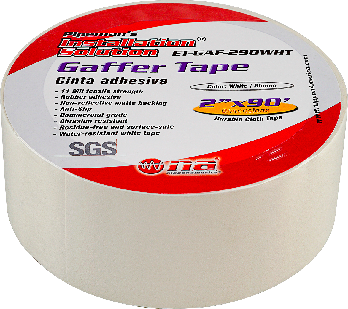 ET-GAF-290WHT - 2" White Gaffer Tape