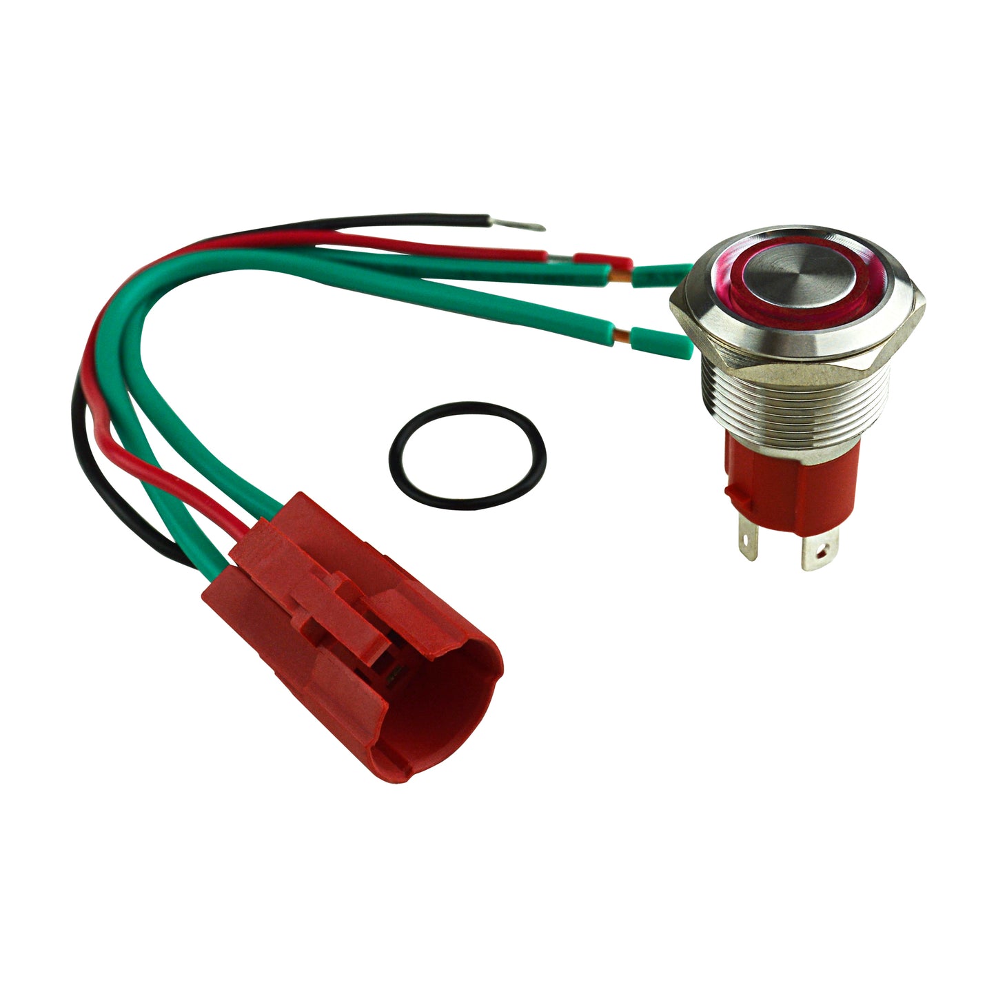 15A 12V Push to On/Off Switch (IS-EP-WS1215RED)