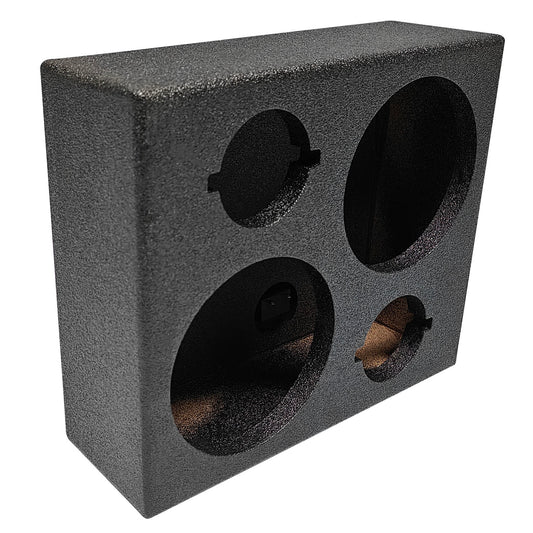 Universal Speaker Panel Speaker Pod Enclosure Box MDF (ISBOX-WD265-2TW)