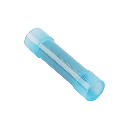 Nylon Fully Insulated 16-14 AWG Blue Butt Connector (ISX-BT-1614NL)