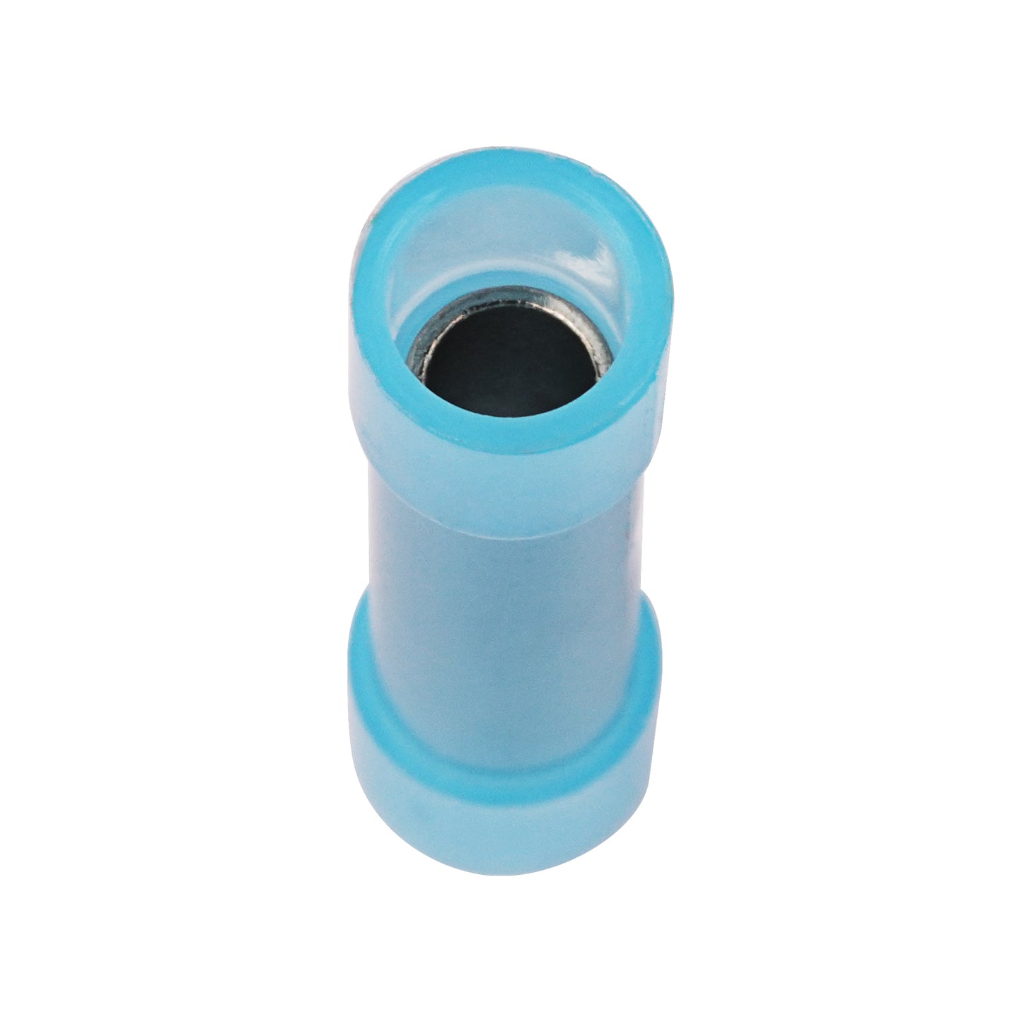 Nylon Fully Insulated 16-14 AWG Blue Butt Connector (ISX-BT-1614NL)
