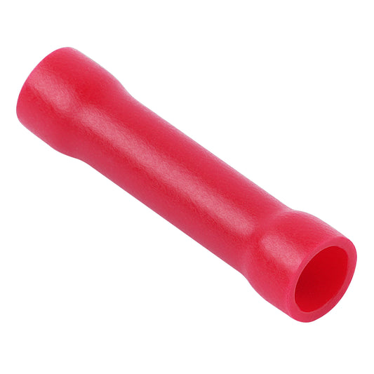 Nylon Fully Insulated 22-16AWG Red Butt Connector (ISX-BT-2218)