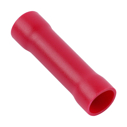 Nylon Fully Insulated #8 Red Butt Connector (ISX-BT-8)