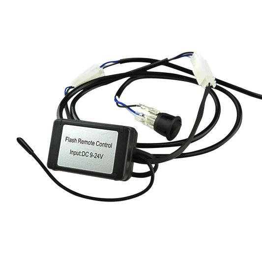 Universal LED FOG Light / Light Bar Wiring Harness Switch Kit with Wireless Remote (NL-LFKT-REM6)