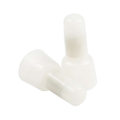 IS-CC2214N - White Nylon Crimp Cap