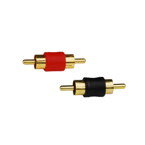 IS-120-5G - Gold Plated Male to Male RCA Connector