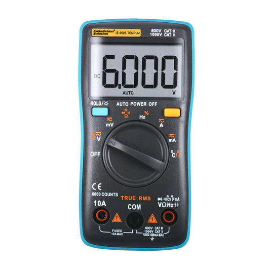IS-9606-TEMPLM - Digital Multimeter with Temperature Measurement