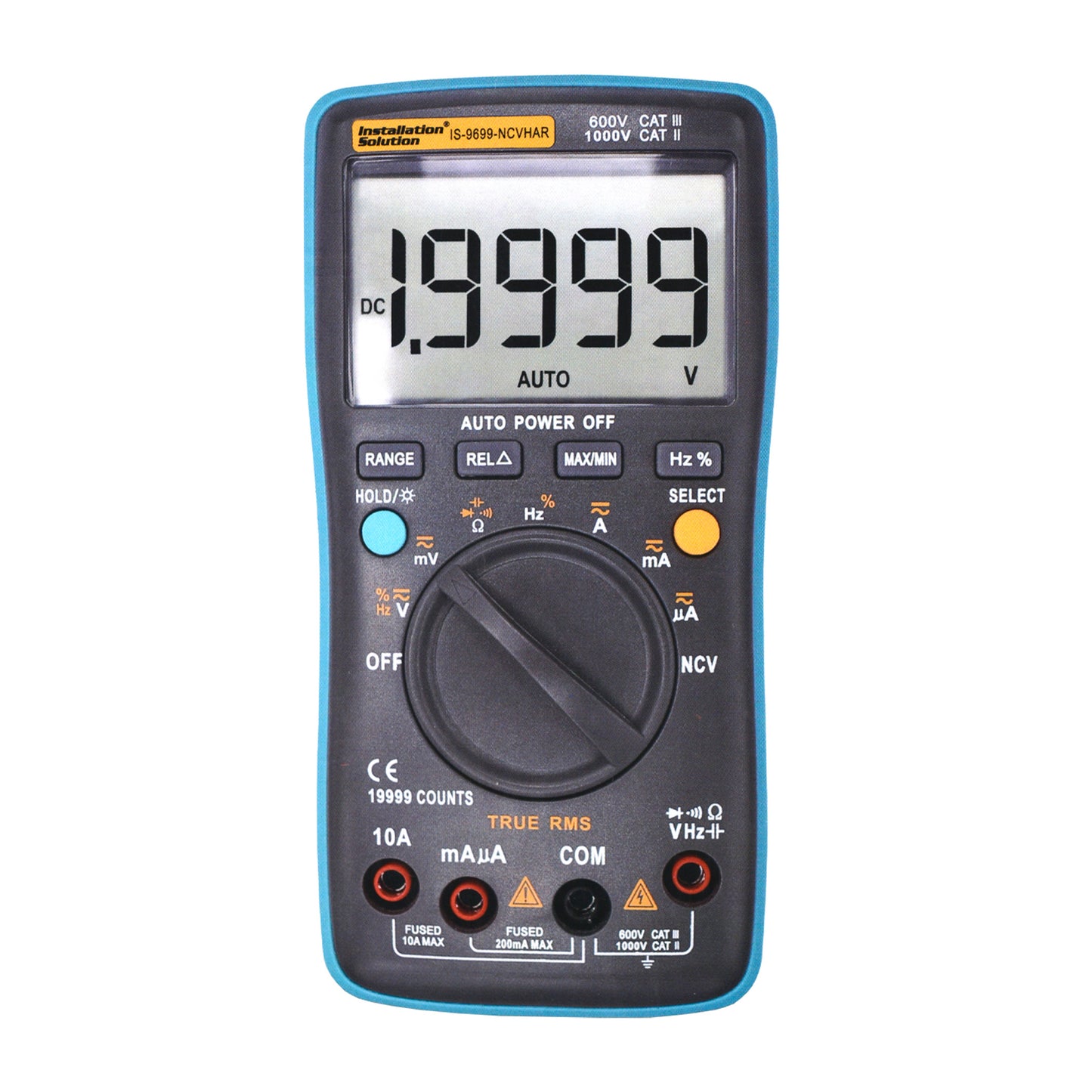 IS-9699-NCVHAR - Non-Contact Voltage Digital Multimeter