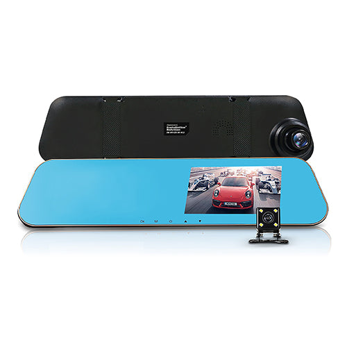 Front/Rear View Camera with 4.3" Monitor and DVR (IS-RVDVR-43)
