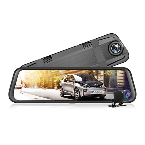 Front/Rear View Camera with 9.6" Monitor and DVR (IS-RVDVR-96)
