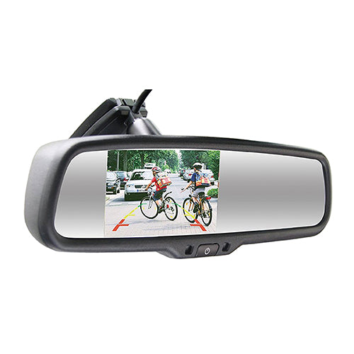 IS-RVMR-43 - Rear View Mirror with Monitor