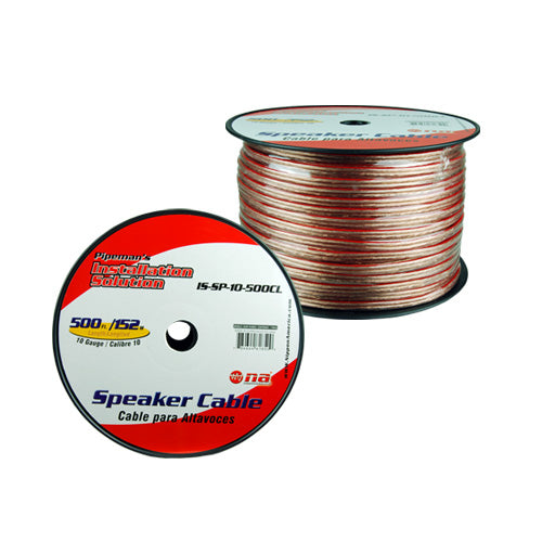 IS-SP-500CL - 500 Ft. Clear Speaker Cable