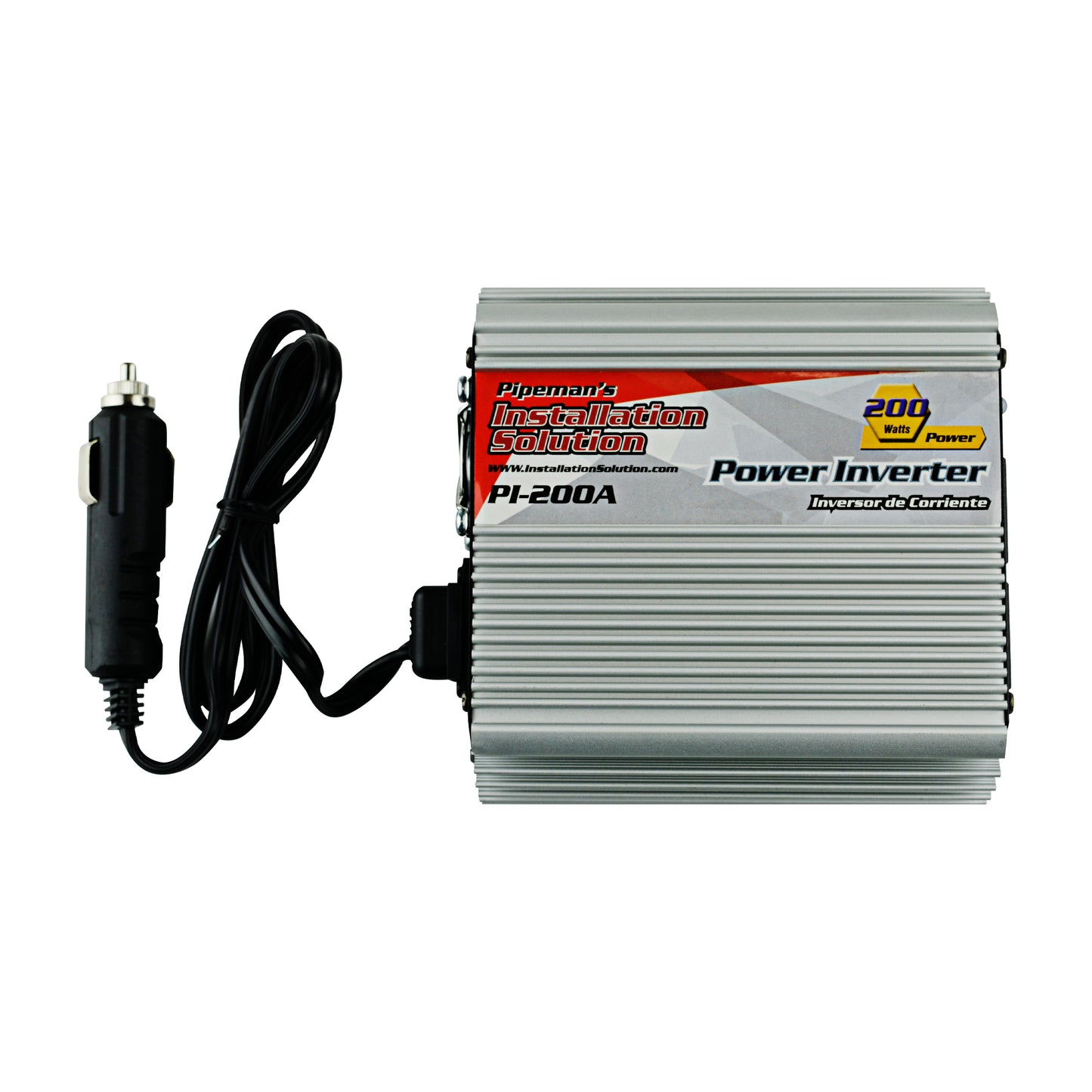 PI-200A - 200 Watts 12V DC to 110V AC Power Inverter