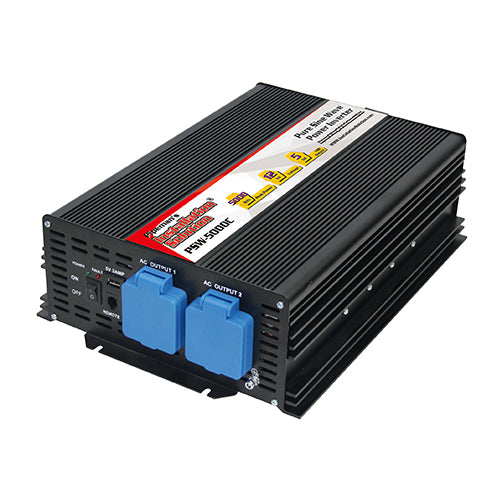 PSW-5000C - 5000 Watts - 12V DC to 120V AC Pure Sine Wave Power Inverter