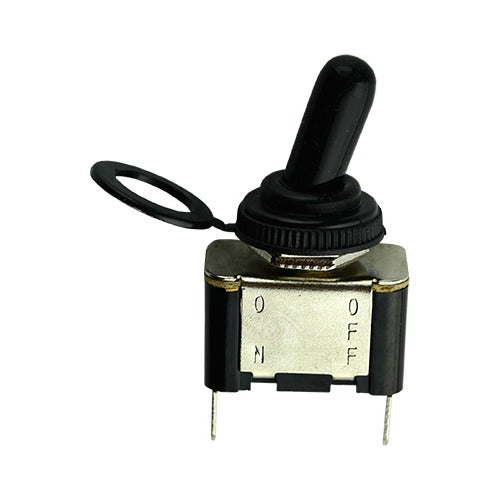 IS-EC-W1215 CVR - SPST On/Off Toggle Switch with Waterproof Boot Cap Cover